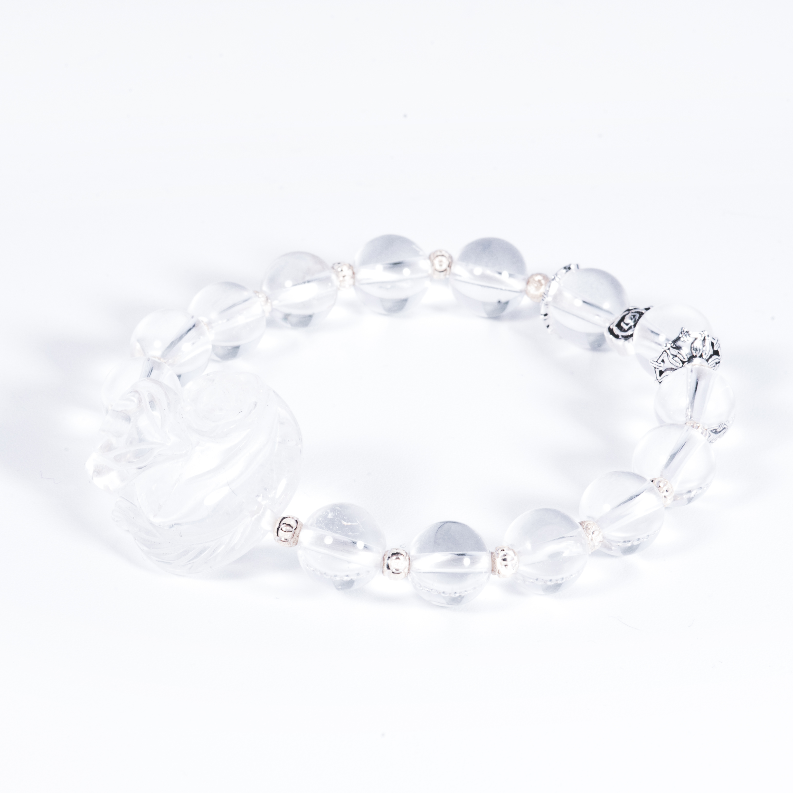 Vòng tay Thạch Anh Trắng size 08mm